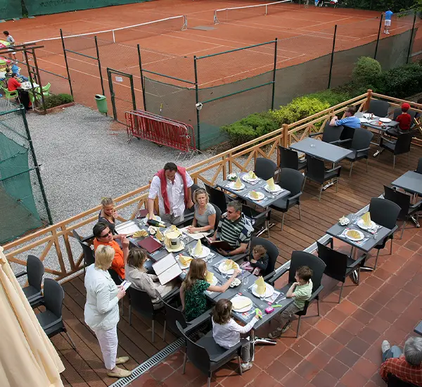 Terrasse brasserie-restaurant